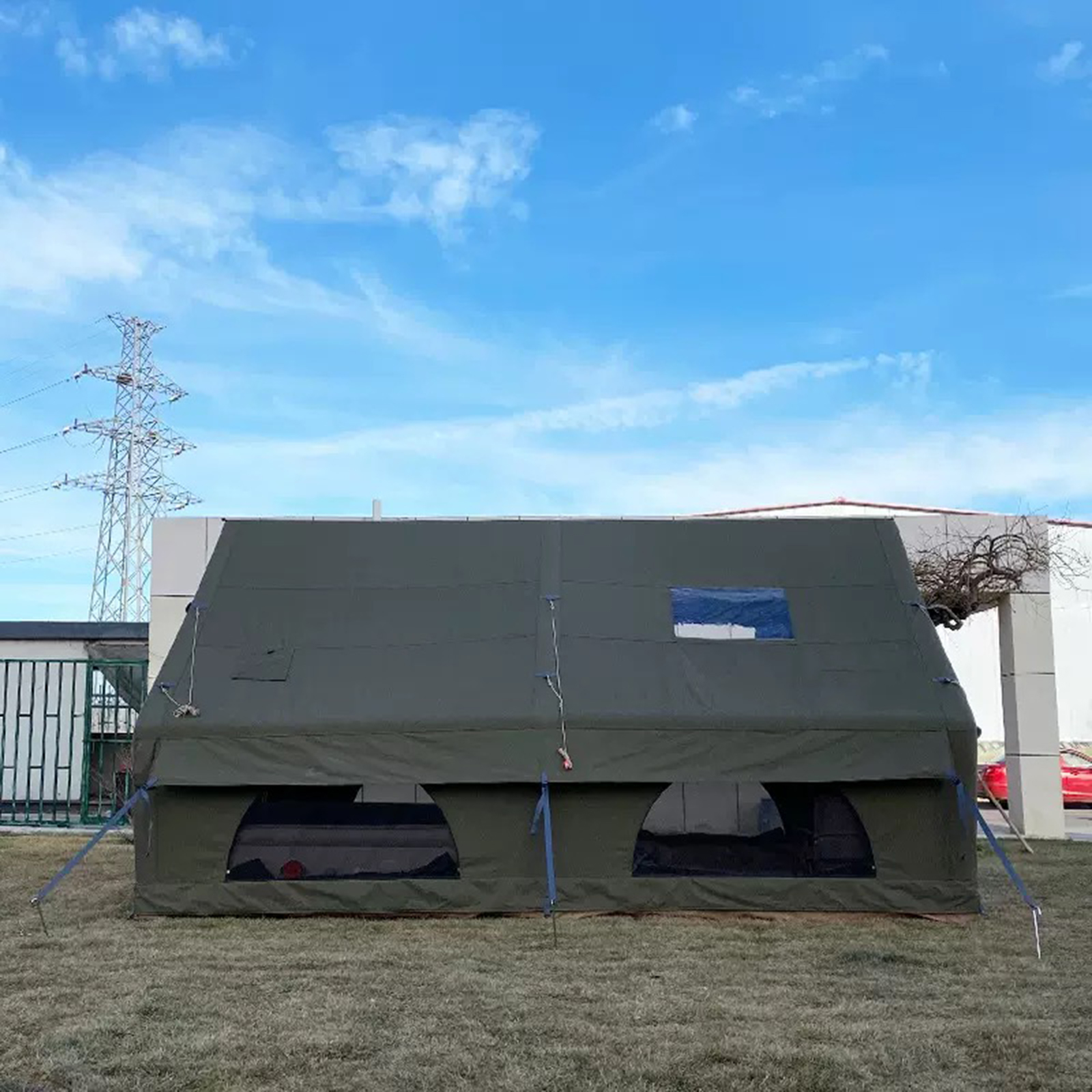 PAKICETUS Upgraded Inflatable  - Outdoor Hunting House บทวิจารณ์และราคา