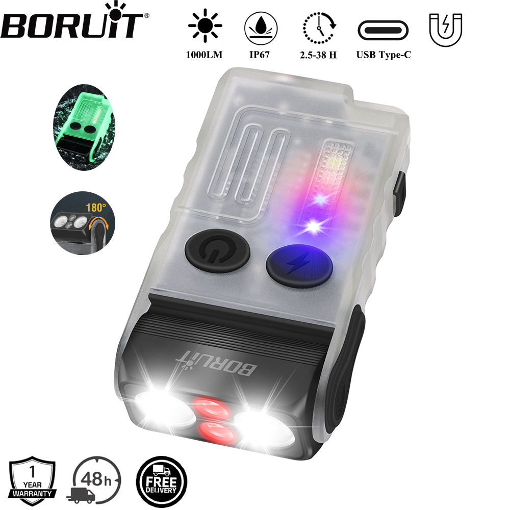 BORUiT V20 Buzzer EDC LED Keyc - Outdoor Hunting Lights บทวิจารณ์และราคา