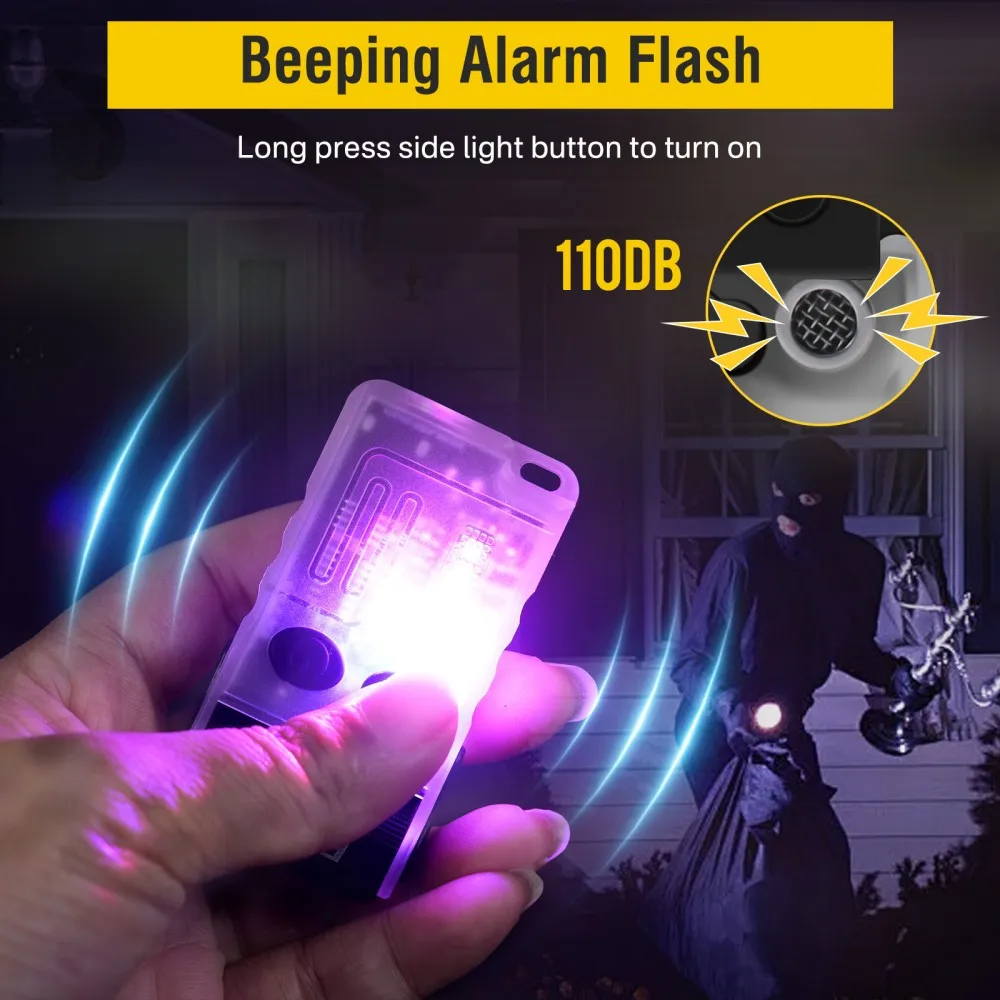 BORUiT V20 Buzzer EDC LED Keyc - Outdoor Hunting Lights บทวิจารณ์และราคา
