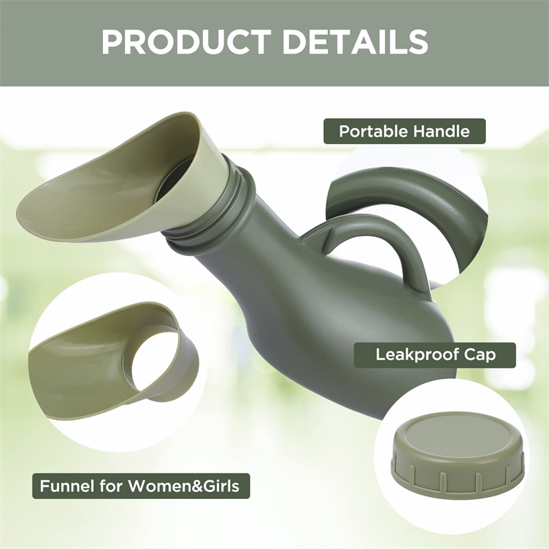 Portable Urinal 1000ml Spill P - Outdoor Hunting Toilet บทวิจารณ์และราคา