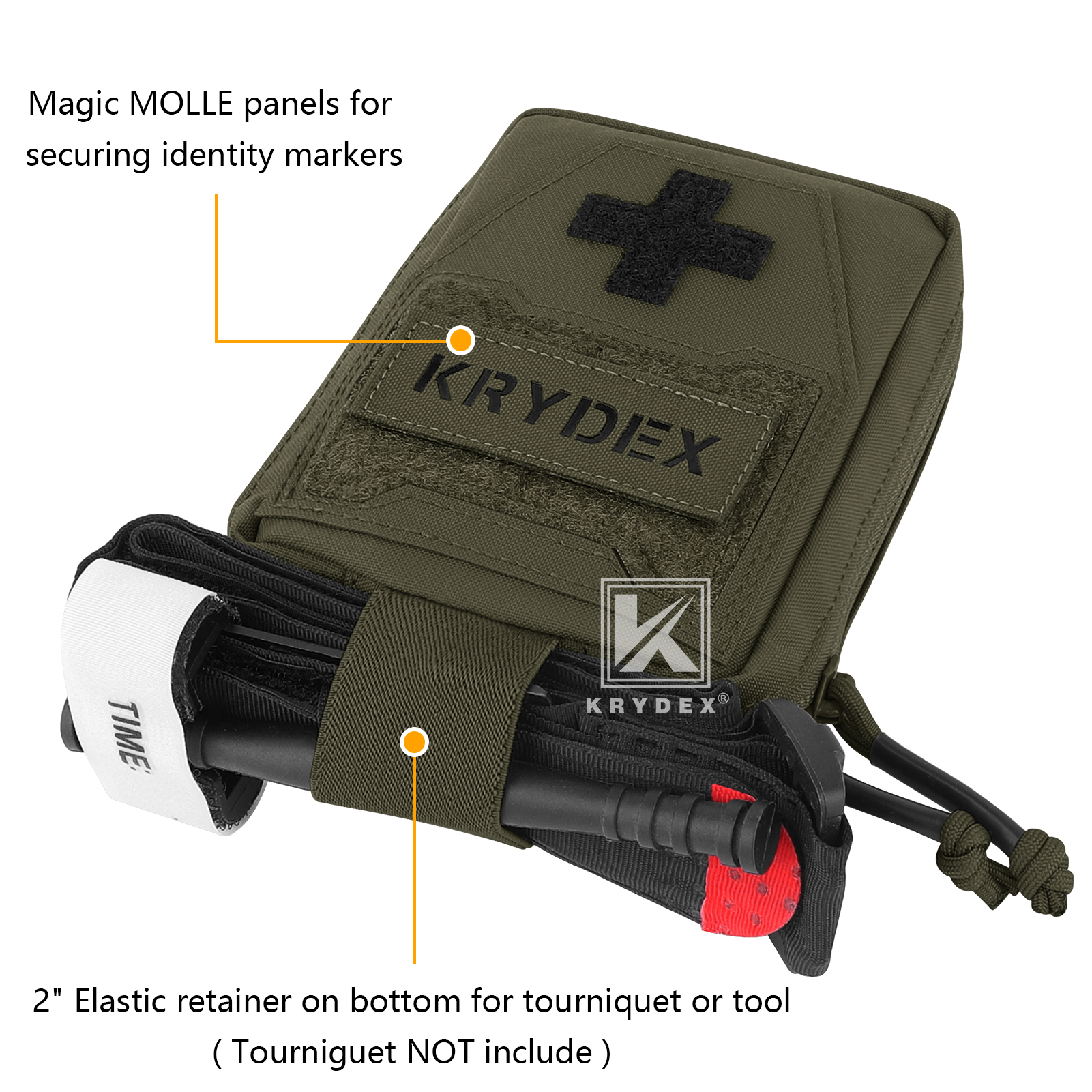 KRYDEX Tactical Medical IFAK P - Outdoor Hunting Belt บทวิจารณ์และราคา