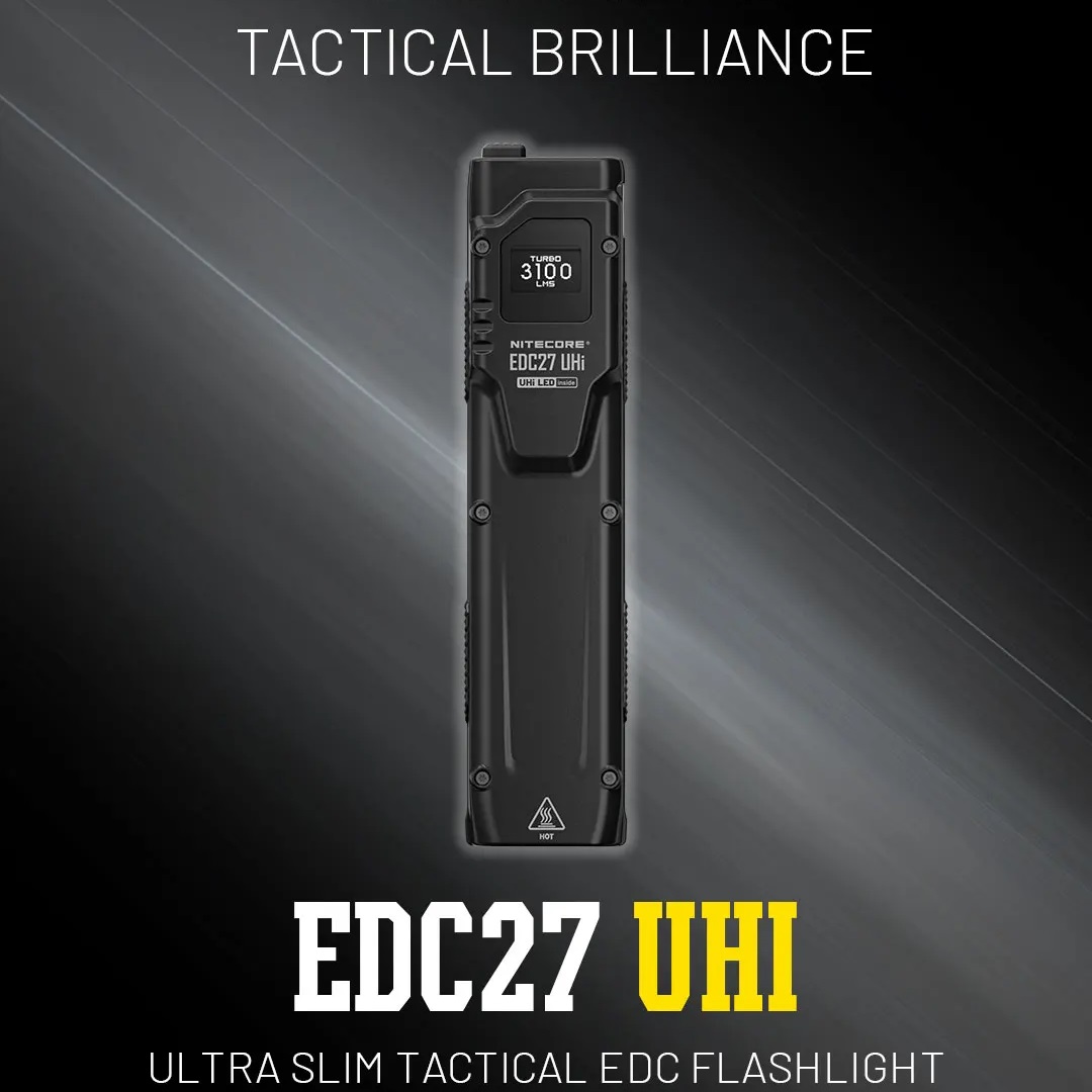 Convoy UHi Tactical EDC Flashl - Tactical Flashlight Rechargeable บทวิจารณ์และราคา