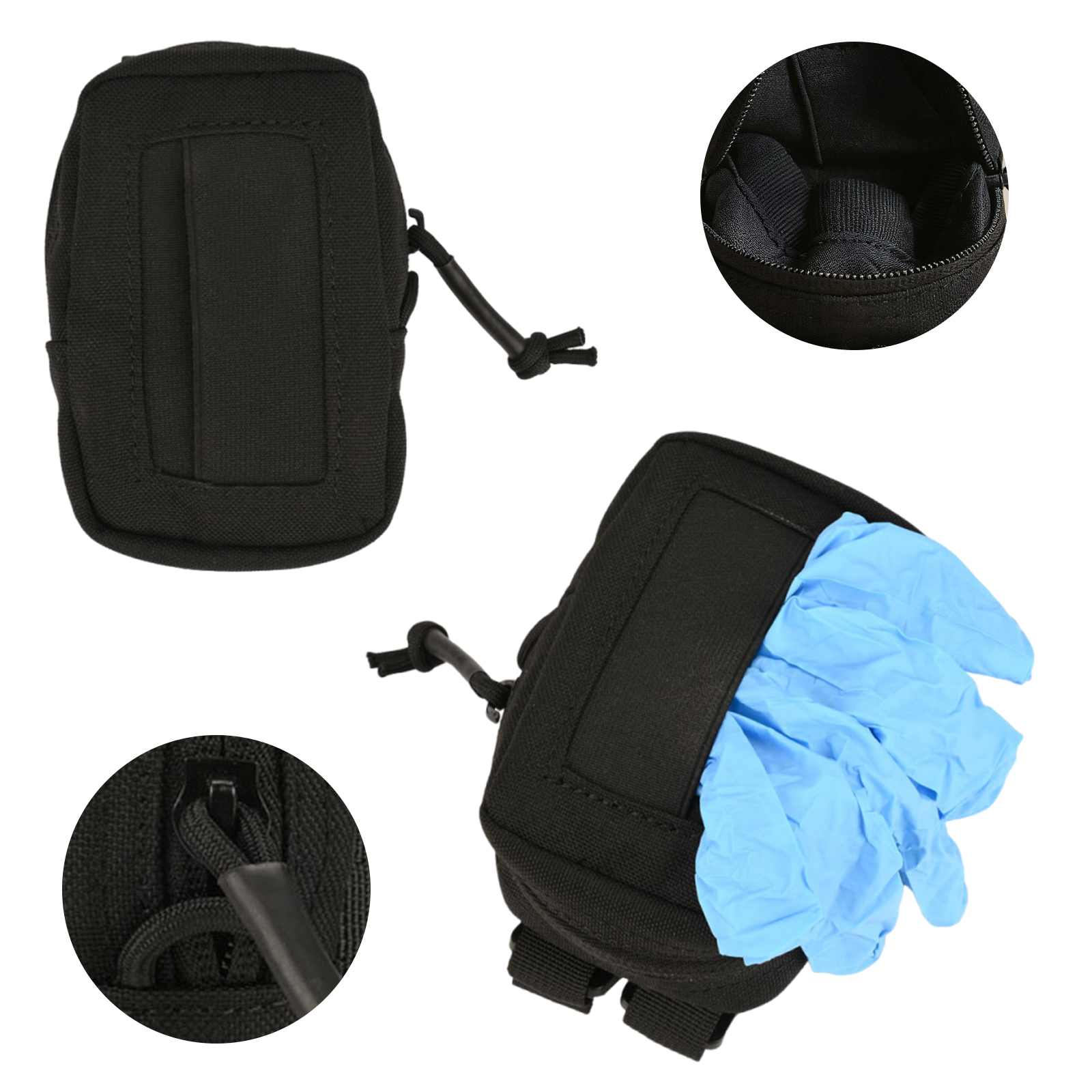 Tactical Disposable Glove Pouc - Outdoor Hunting Belt บทวิจารณ์และราคา