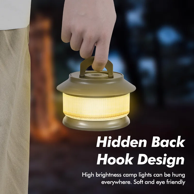 USB Rechargeable Camping Lamp  - Outdoor Hunting Bike บทวิจารณ์และราคา