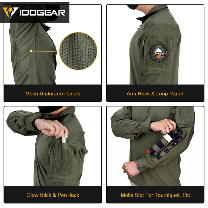 IDOGEAR Tactical UFS Uniform H - Outdoor Hunting Trousers บทวิจารณ์และราคา