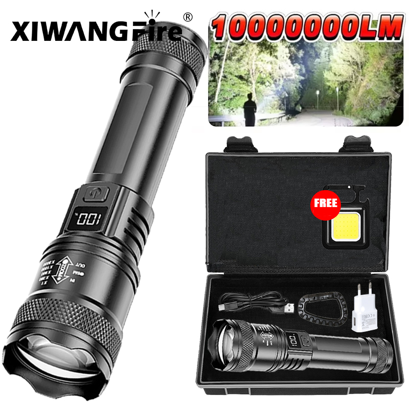 Ultra Bright LED Flashlight 20 - Tactical Flashlight Rechargeable บทวิจารณ์และราคา