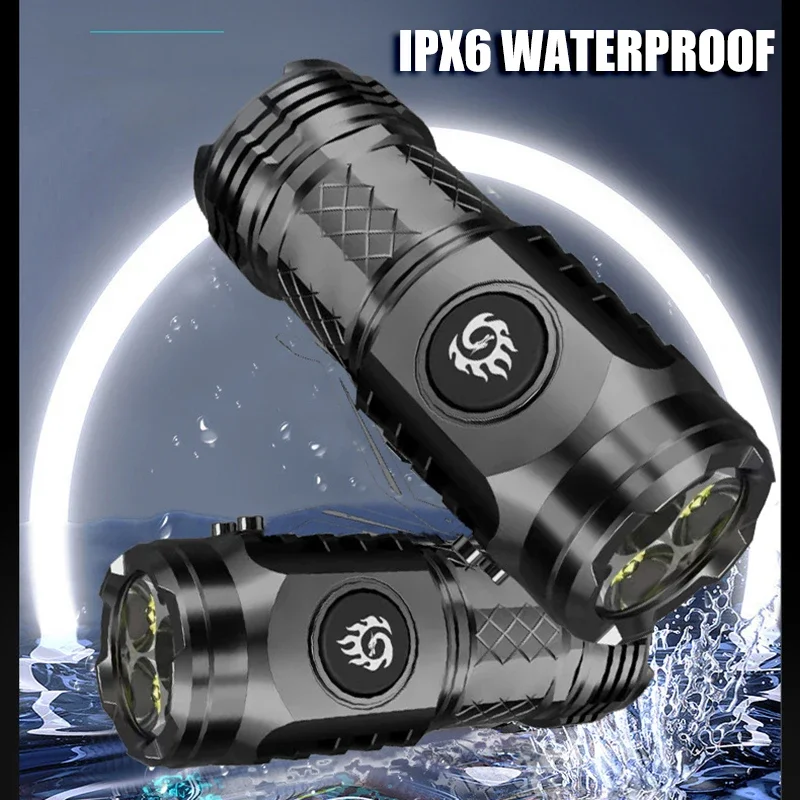 High Strong Power LED Flashlig - Tactical Flashlight Rechargeable บทวิจารณ์และราคา
