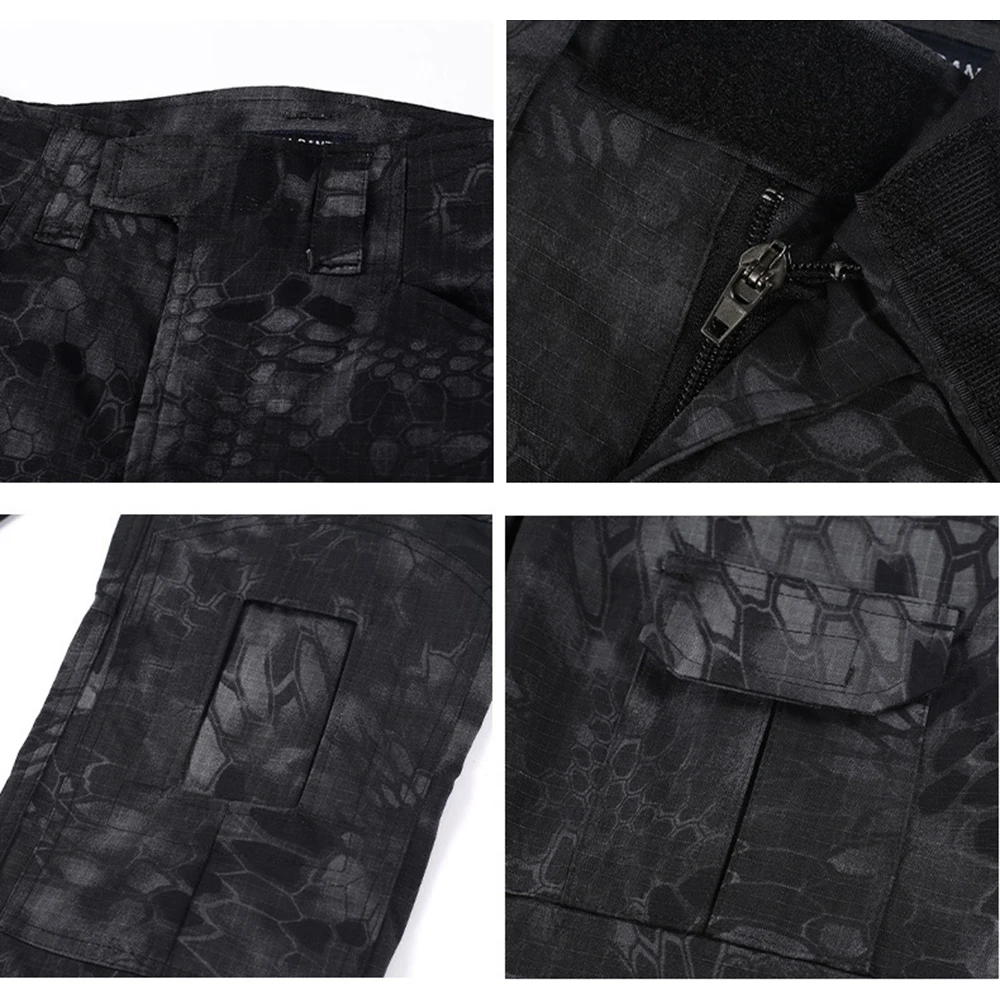 Outdoor Men Combat Pants Tacti - Outdoor Hunting Trousers บทวิจารณ์และราคา