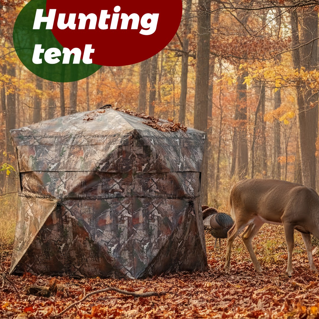 Camouflage Pop-Up Hunting Blin - Hunting & Outdoor Supplies Carterton Reviews บทวิจารณ์และราคา