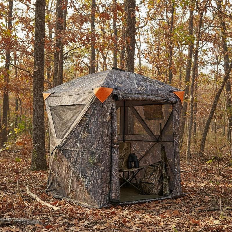 Ground Hunting Tent 60x60x66 I - Hunting & Outdoor Supplies Carterton Reviews บทวิจารณ์และราคา