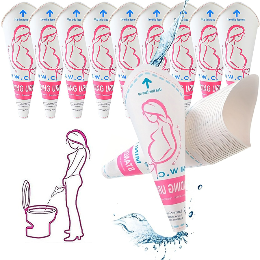 6-20pcs Disposable Female Urin - Outdoor Hunting Toilet บทวิจารณ์และราคา