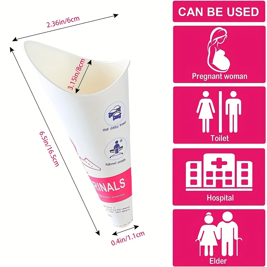 6-20pcs Disposable Female Urin - Outdoor Hunting Toilet บทวิจารณ์และราคา