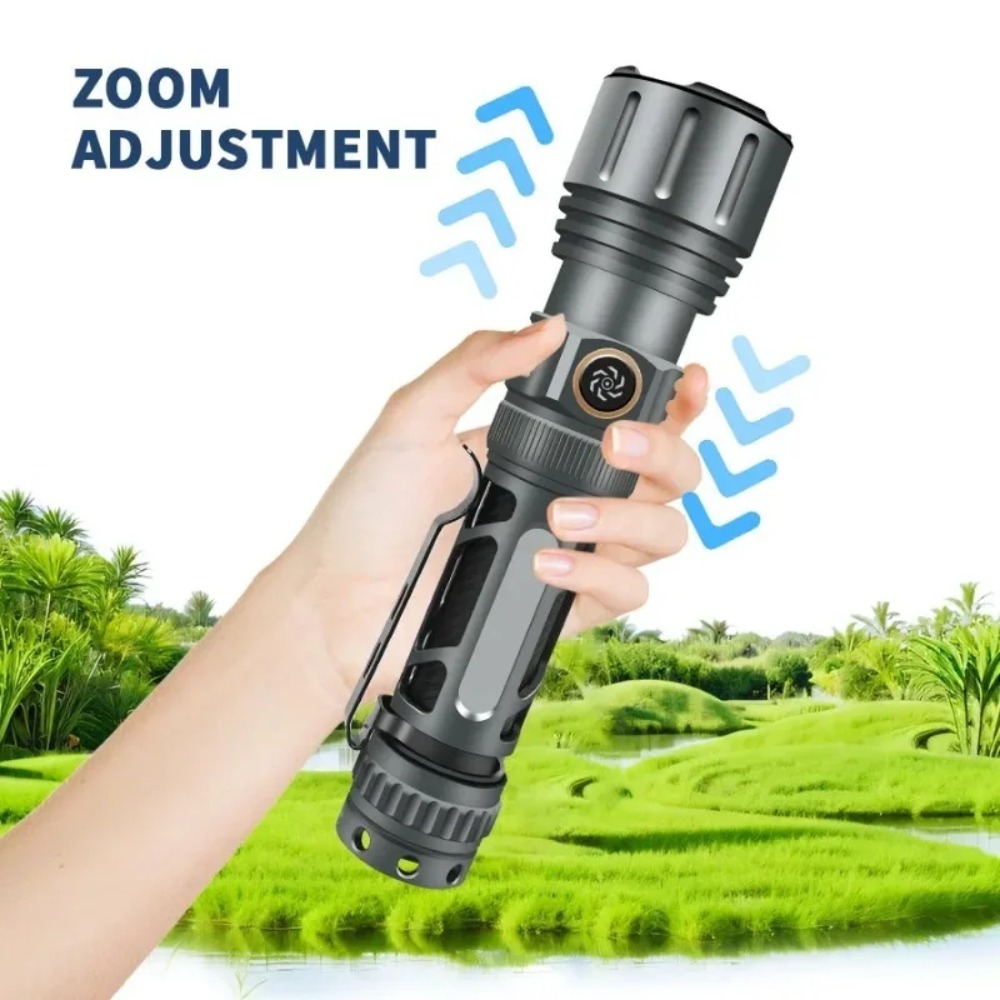 Super Bright Flashlight Portab - Tactical Flashlight Rechargeable บทวิจารณ์และราคา