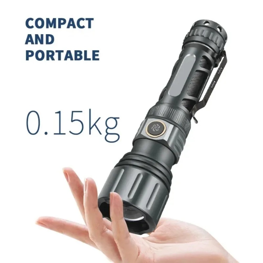 Super Bright Flashlight Portab - Tactical Flashlight Rechargeable บทวิจารณ์และราคา