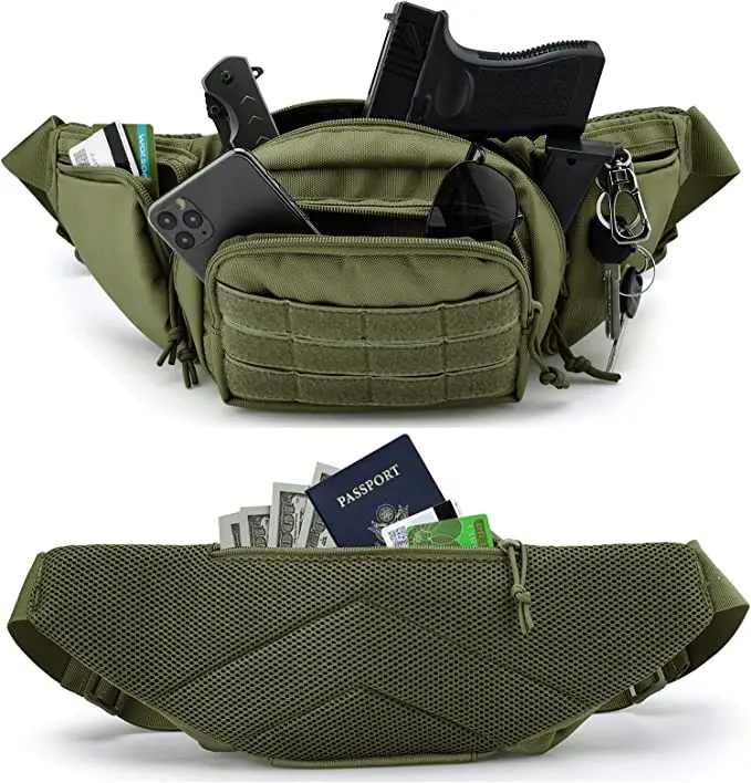 Hunting Waist Bag Men's Tactic - Outdoor Hunting Belt บทวิจารณ์และราคา