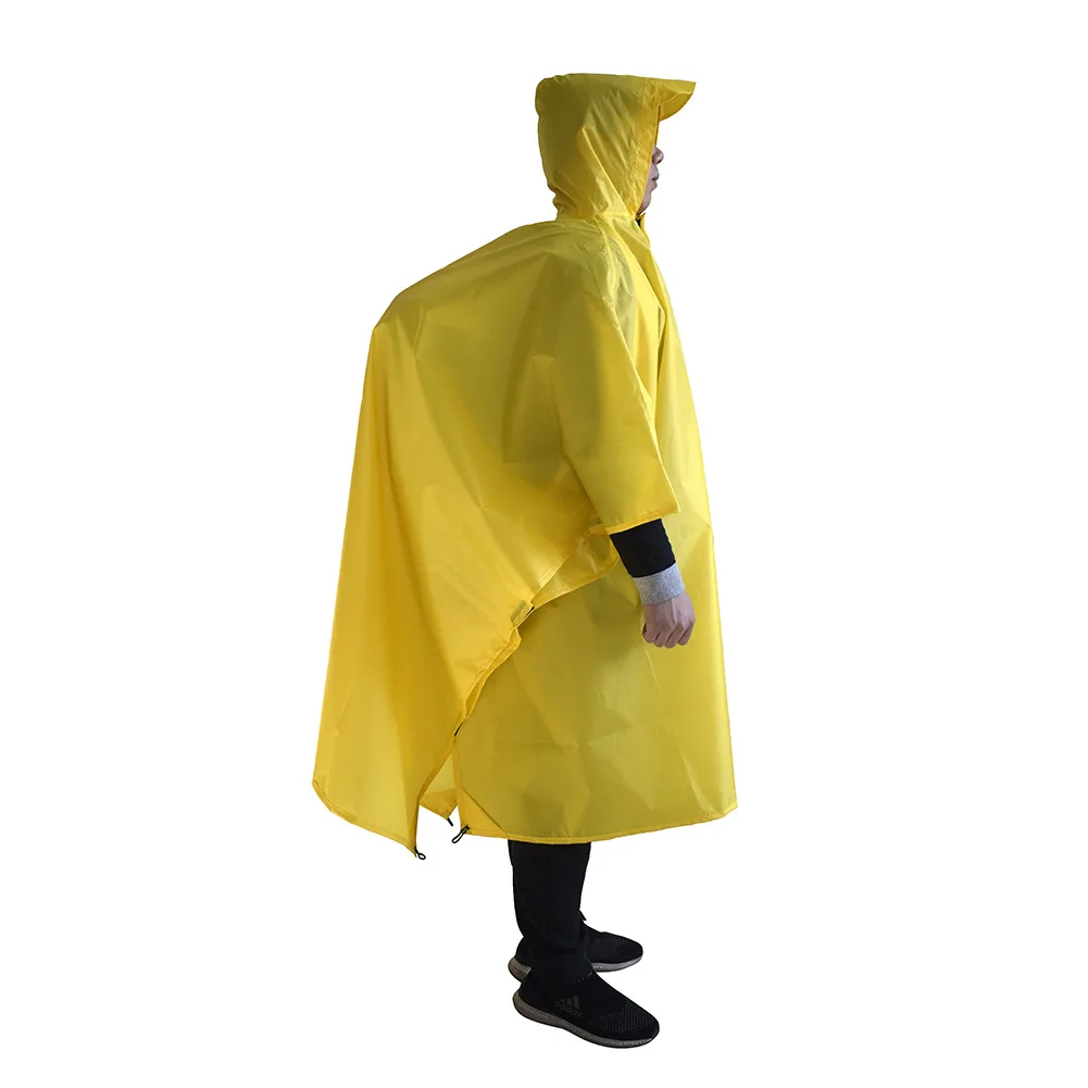 Raincoat 3 In 1 Hiking Poncho  - Hunting Camp Outdoor Supplies บทวิจารณ์และราคา