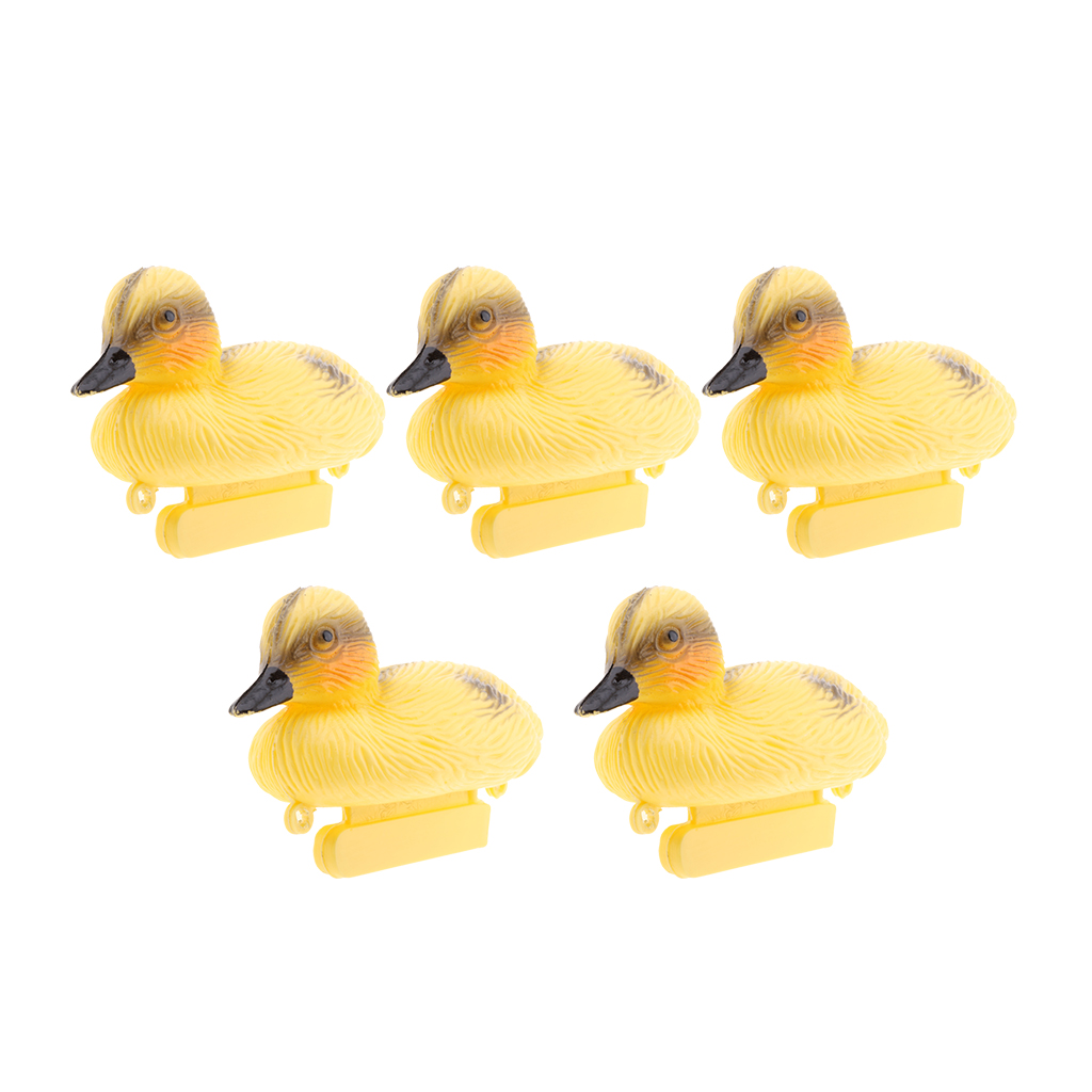 5Pcs Floating Duck Ducklings F - Decoy Duck Plastic บทวิจารณ์และราคา