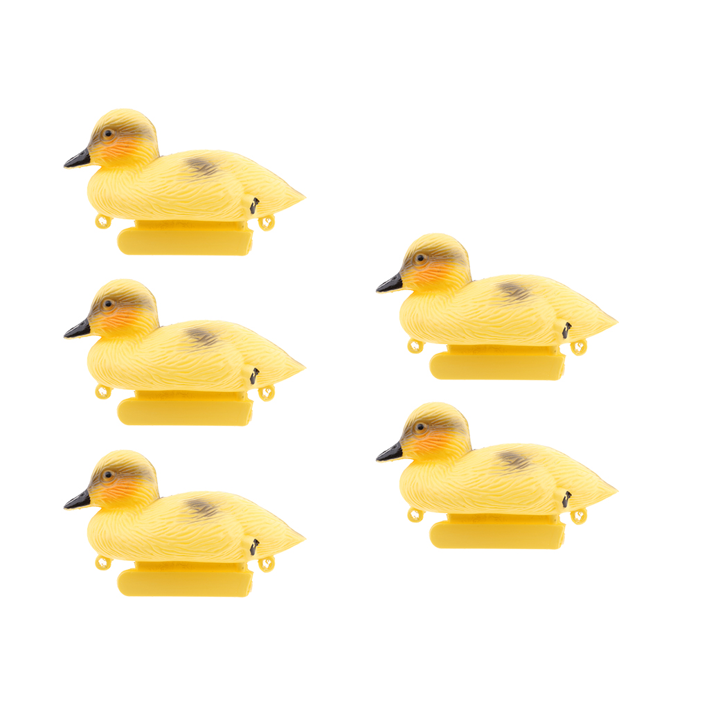 5Pcs Floating Duck Ducklings F - Decoy Duck Plastic บทวิจารณ์และราคา