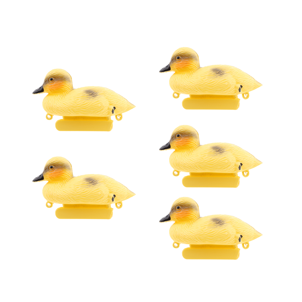 5Pcs Floating Duck Ducklings F - Decoy Duck Plastic บทวิจารณ์และราคา
