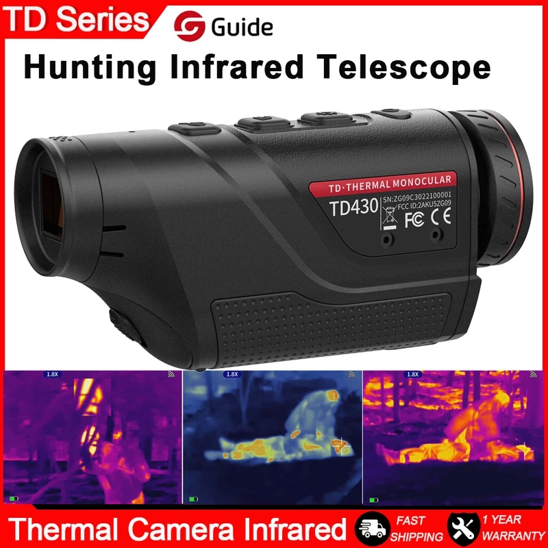 Guide TD211 TD411 Thermal Imag - Outdoor Hunting Camera Wifi บทวิจารณ์และราคา