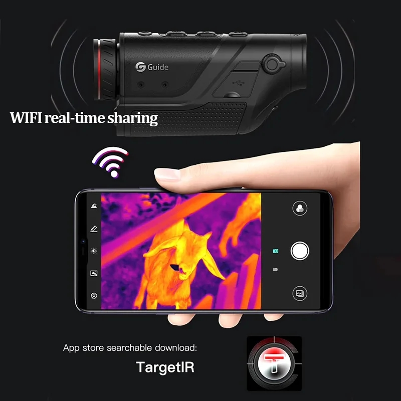 Guide TD211 TD411 Thermal Imag - Outdoor Hunting Camera Wifi บทวิจารณ์และราคา