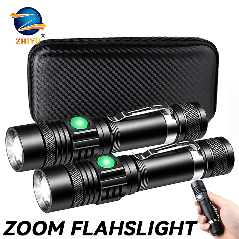 T6 LED Rechargeable Flashlight - Outdoor Hunting Bike บทวิจารณ์และราคา