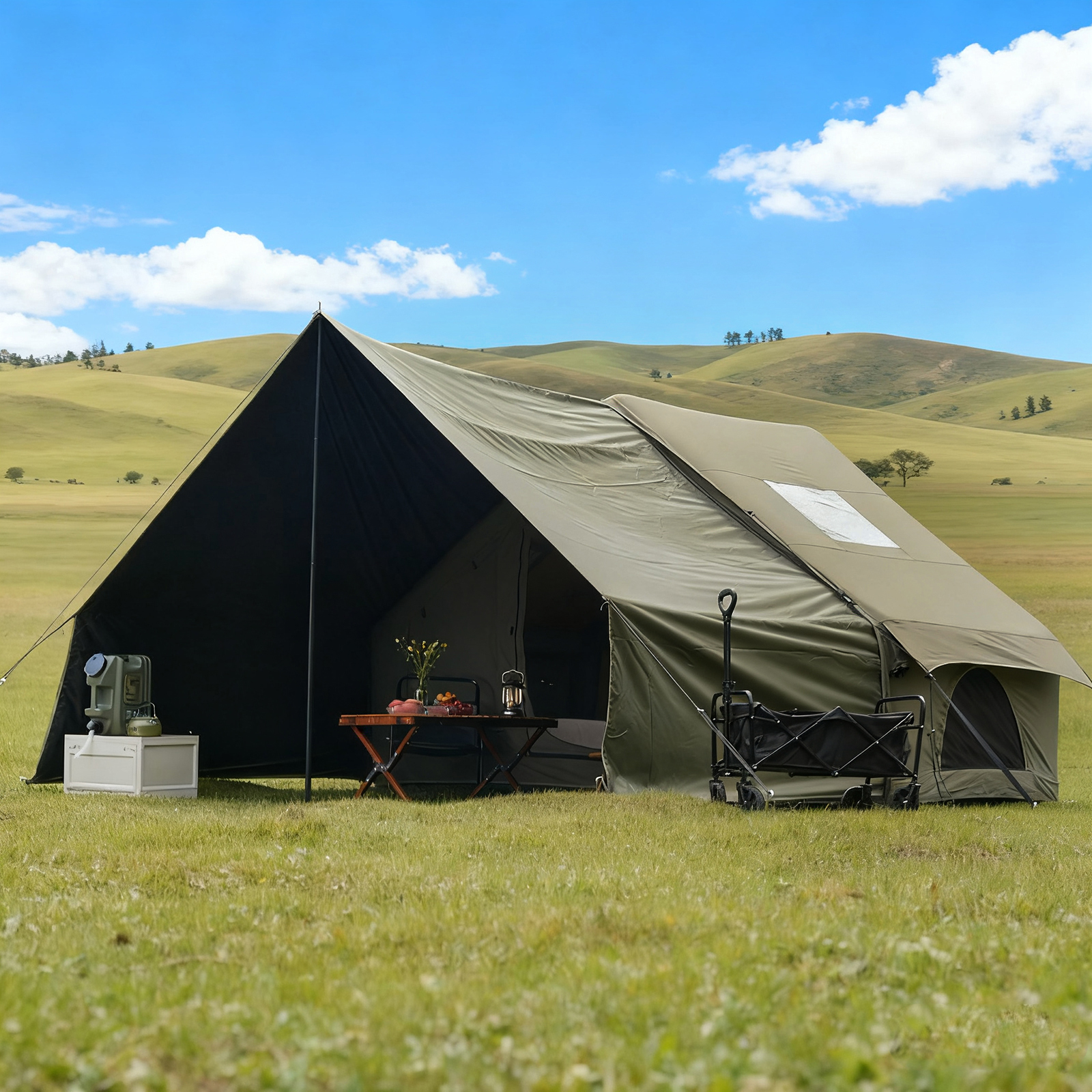PAKICETUS Upgraded Inflatable  - Outdoor Hunting House บทวิจารณ์และราคา