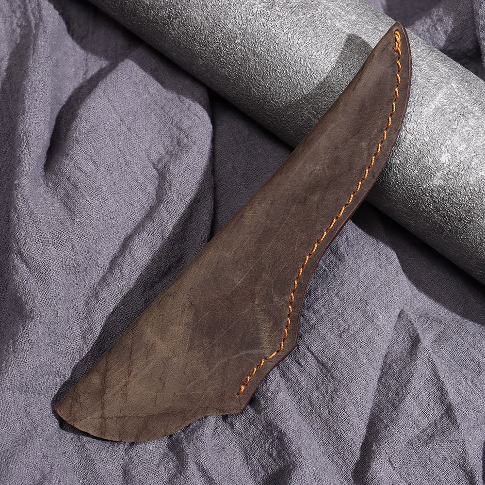 Brown Leather Sheath Holder Po - Outdoor Hunting Belt บทวิจารณ์และราคา