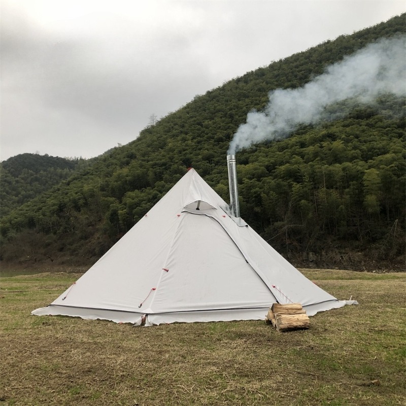 Winter Camping Large Pyramid T - Hunting Camp Outdoor Supplies บทวิจารณ์และราคา