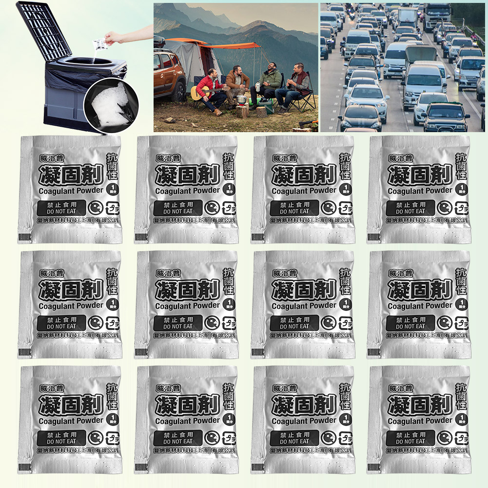  120-12Pc Camping Toilet Chem - Outdoor Hunting Toilet บทวิจารณ์และราคา