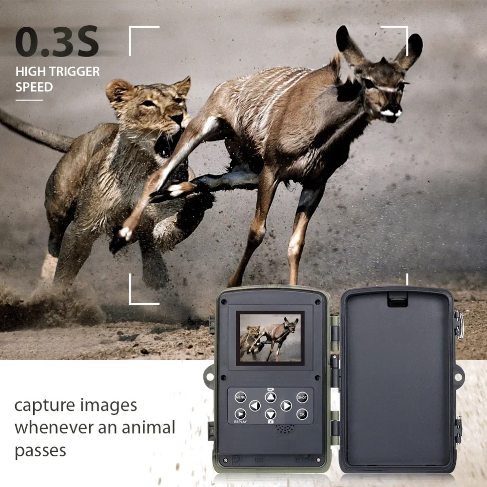 HC802A Wildlife Trail Camera 2 - Outdoor Hunting Videos บทวิจารณ์และราคา