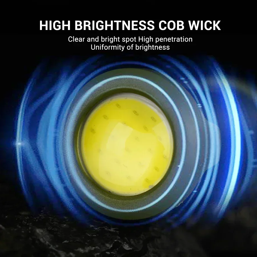 Powerful EDC LED Flashlight Ke - Tactical Flashlight Rechargeable บทวิจารณ์และราคา