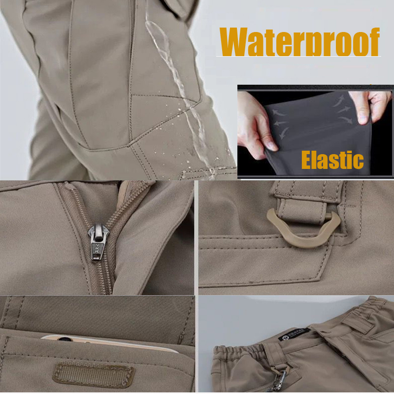 Men City Cargo Softshell Elast - Outdoor Hunting Trousers บทวิจารณ์และราคา