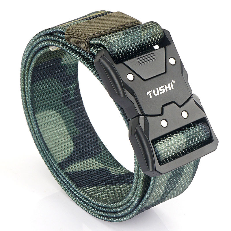 Men's Tactical Buckle Nylon Be - Outdoor Hunting Belt บทวิจารณ์และราคา