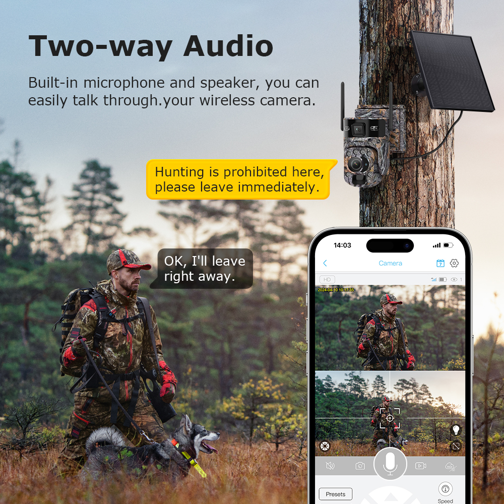 INQMEGA  6K 12MP 4G Solar Hunt - Outdoor Hunting Camera Wifi บทวิจารณ์และราคา