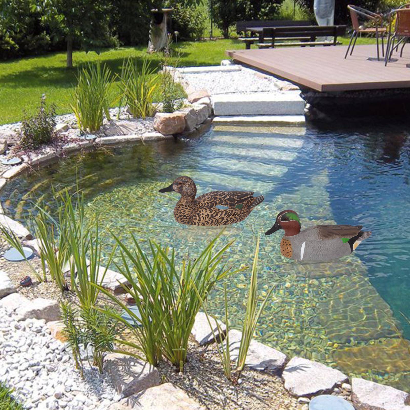 Floating Decoy Duck Lifelike S - Decoy Duck Plastic บทวิจารณ์และราคา