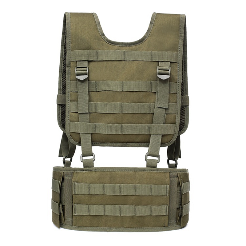 Tactical Vest Molle Chest Rig  - Outdoor Hunting Belt บทวิจารณ์และราคา