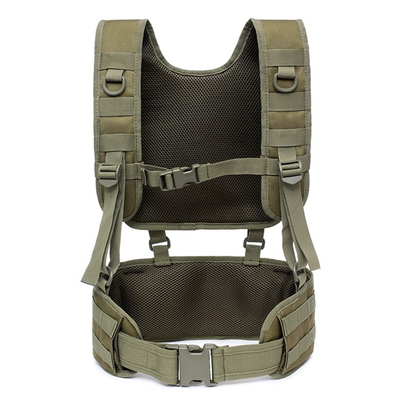 Tactical Vest Molle Chest Rig  - Outdoor Hunting Belt บทวิจารณ์และราคา