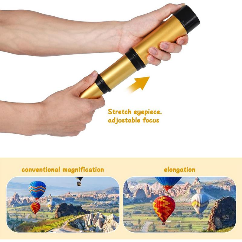 Pirate Telescope Zoomable Pock - Hunting Camp Outdoor Supplies บทวิจารณ์และราคา